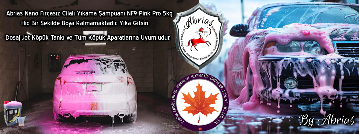 Nano Fırçasız Cilalı Yıkama Pembe Şampuanı ve Köpüğü